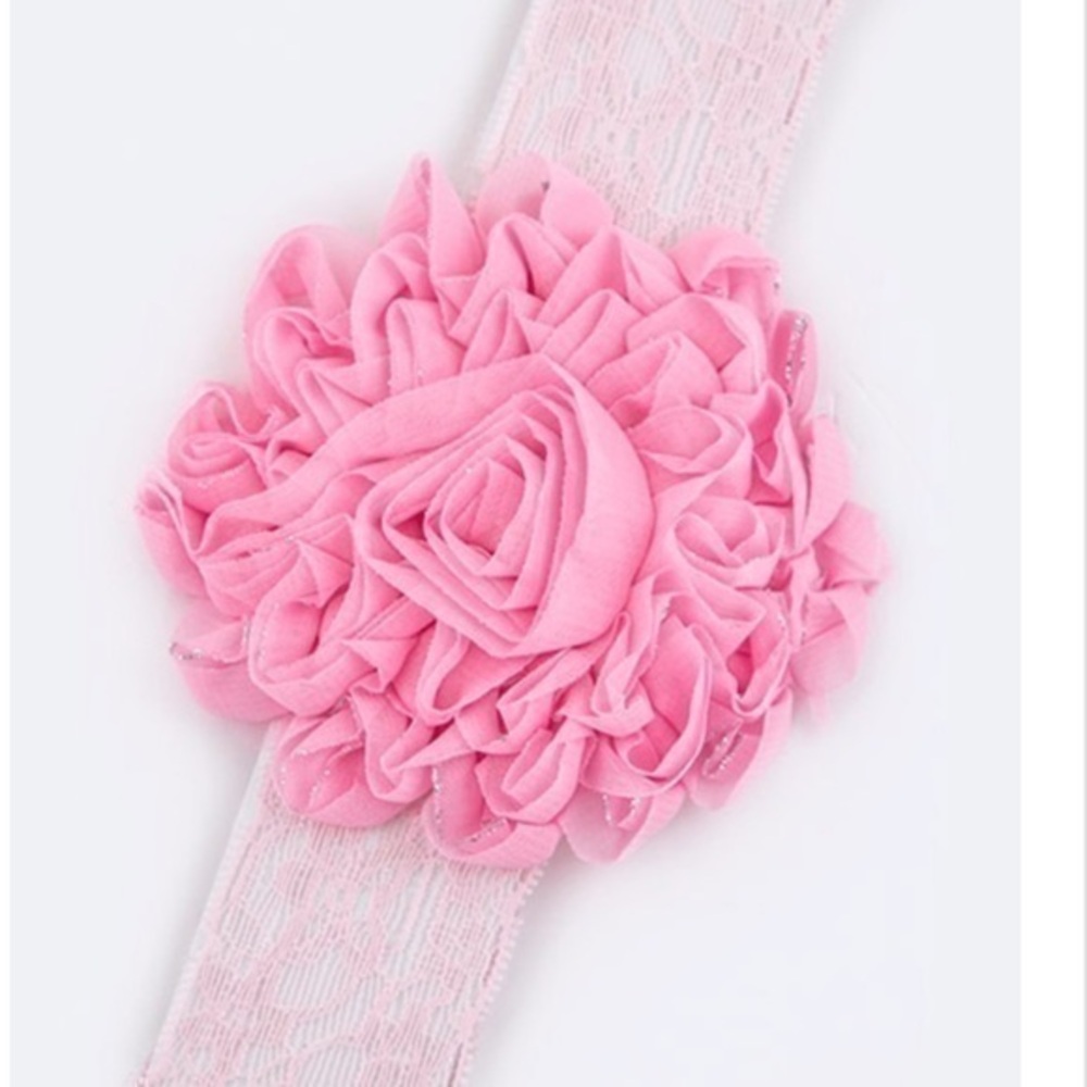 Flower Lace Stretch Headband